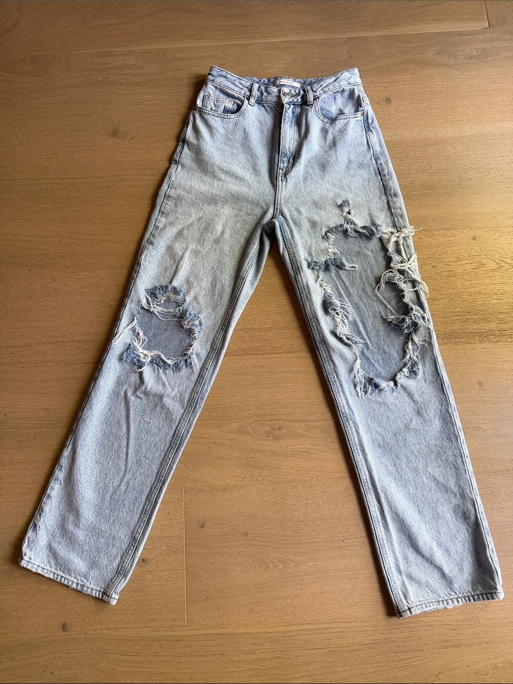 PacSun Light Blue Distressed Boyfriend Jeans